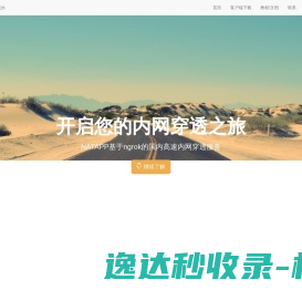 NATAPP基于ngrok的国内高速内网穿透服务